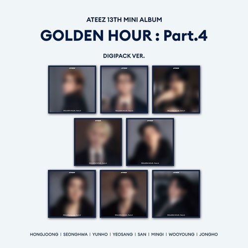 ATEEZ】 ATEEZ 13TH MINI ALBUM [GOLDEN HOUR : Part.4] タワレコ特典