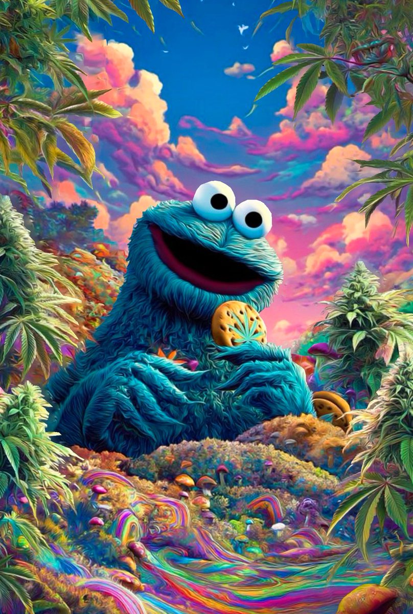 Without my Canna cookies I’m just a monster