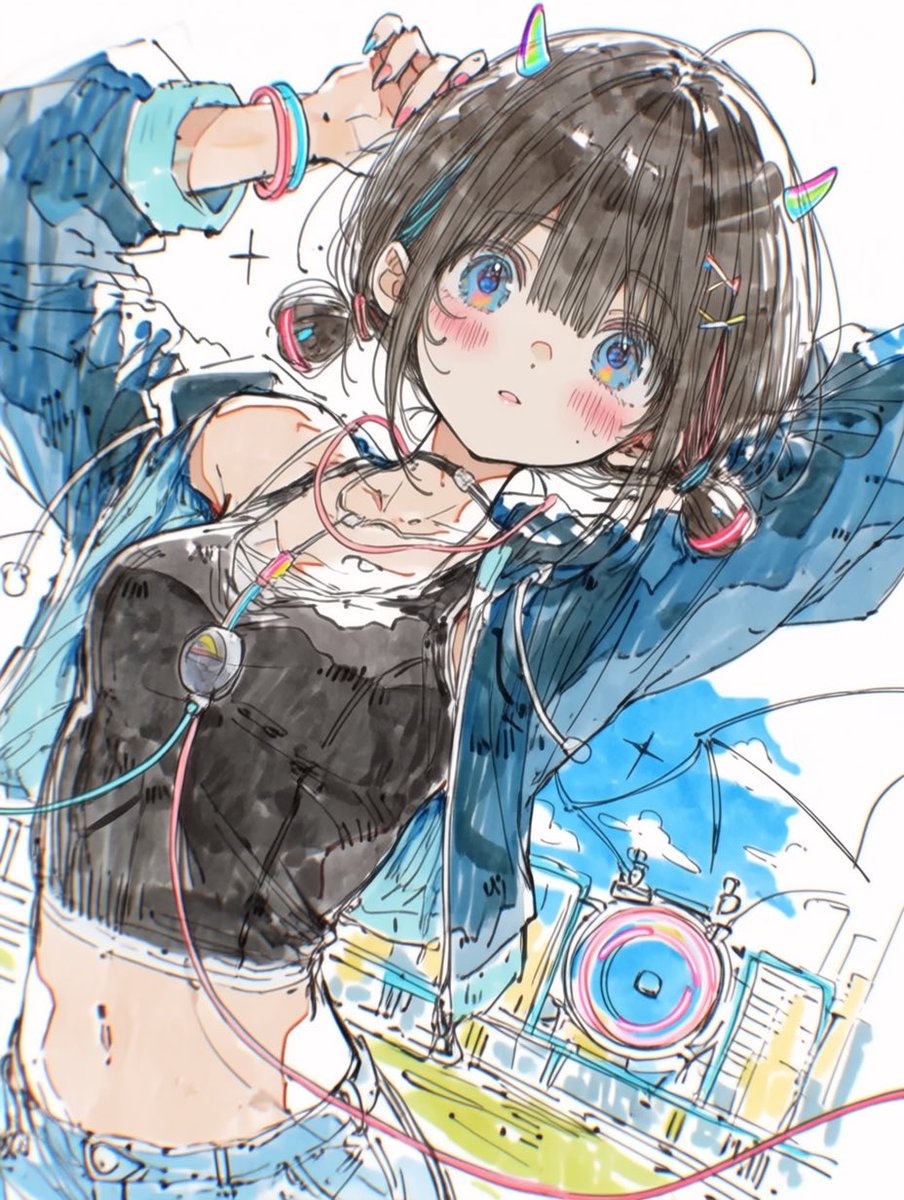 ChocolaTaiga's tweet photo. JK小悪魔
#AIイラスト 
#niji7 https://t.co/9ryFMjRKeF
