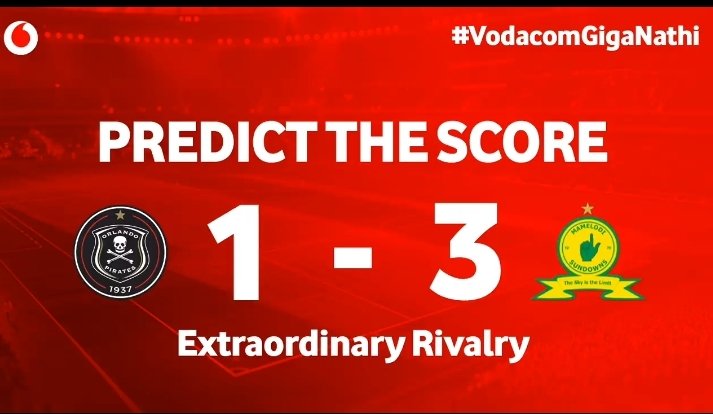 Davidmotebang's tweet photo. @Vodacom @orlandopirates @Masandawana The way I see it. #VodacomGiganathi https://t.co/6jfDC3q0mO