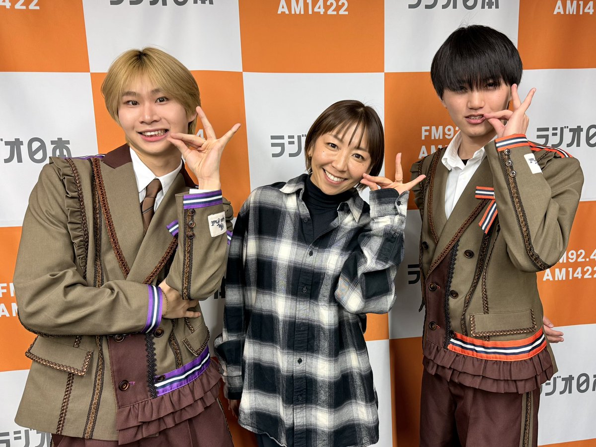 OFF SHOT ￣￣￣￣￣ ラジオ日本「SWEET!!」#田倉暉久 & #鈴木志音 生