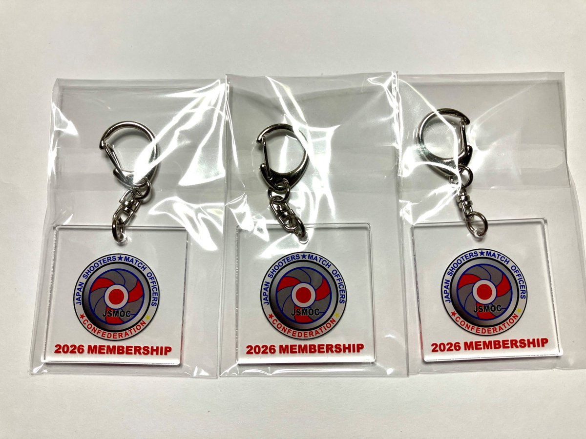 2026年版メンバーアクキーできました。
３月の加古川に間に合いました。