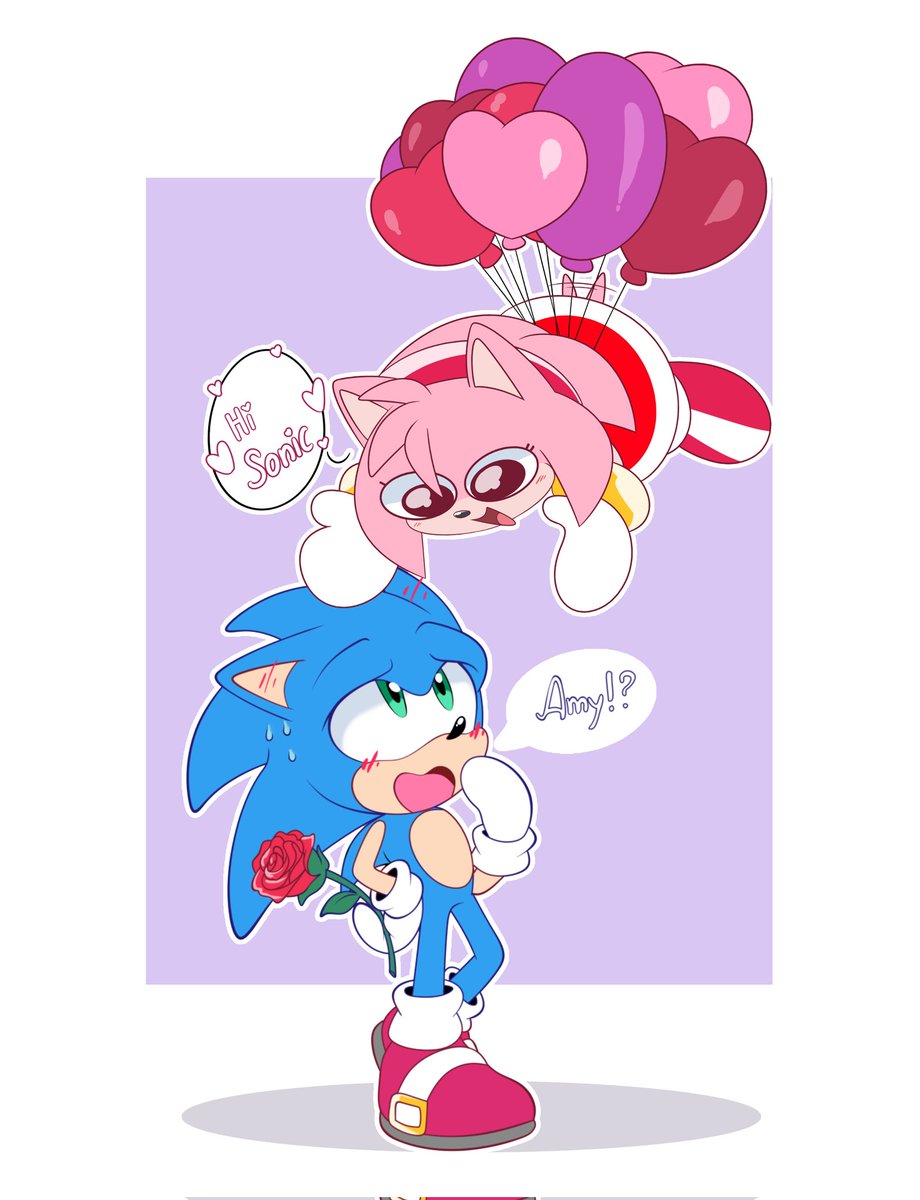 ialehlg's tweet photo. My contribution with @kawaiieldora
We made a Sonamy art 💙🩷 !! https://t.co/m6e8hGurTw