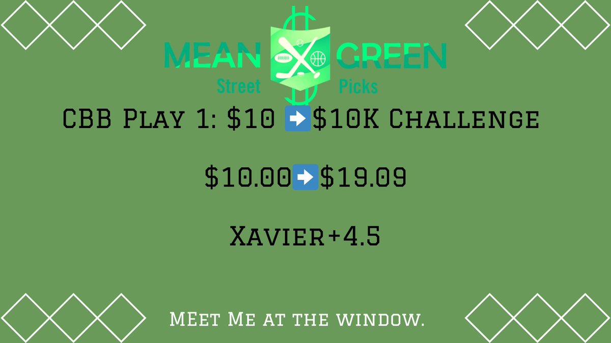 Play 1 Winner ✅💰🏀 
Let's continue to climb