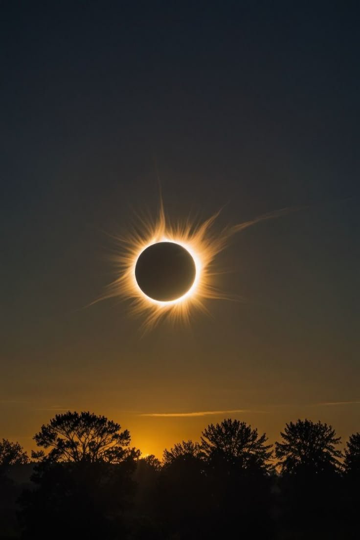 BREAKING🚨: Starting February 17, 2026, Earth enters what astronomers are calling a "golden age" of solar eclipses. 

Over the next three years, six solar eclipses will sweep across the planet: three "ring of fire" annular eclipses and three total solar eclipses, all between 2026