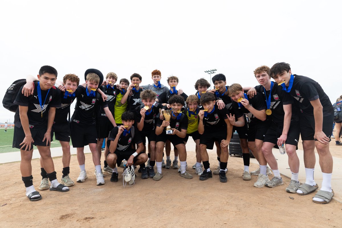 ‘09 National Boys 🤝 job FINISHED

Introducing your 2026 SC Del Sol President’s Day Tournament U17 Champions! Making Steel United history!