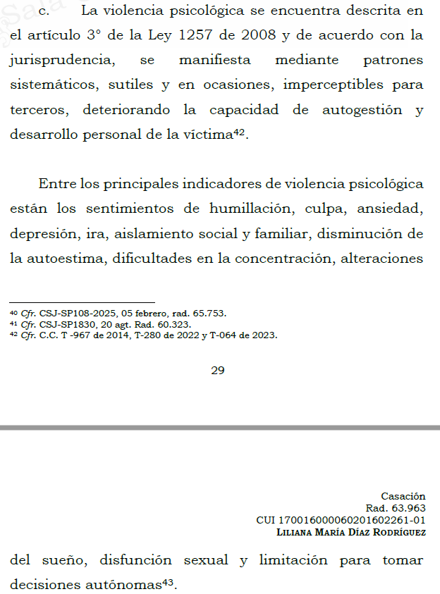 loviedoH's tweet photo. C. S. Rad. 63963/25 Otra de Violencia Intra.

Tipologías de violencias. Interseccionalidad de violencias. Principio de congruencia. Agravante por ser mujer y menor de edad.

"Este caso reúne varios tipos de violencia que respaldan las agravantes imputadas. https://t.co/54fVfmeL1C
