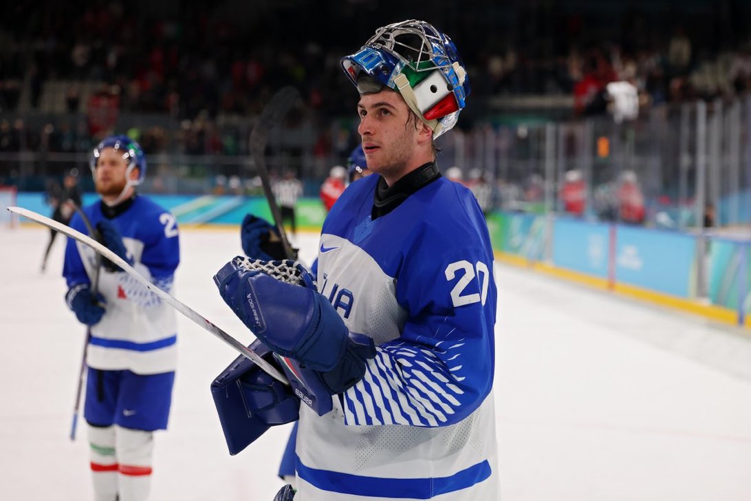 🇮🇹GKダミアン・クララ、🇮🇹史上初のNHLドラフト指名選手 146本の