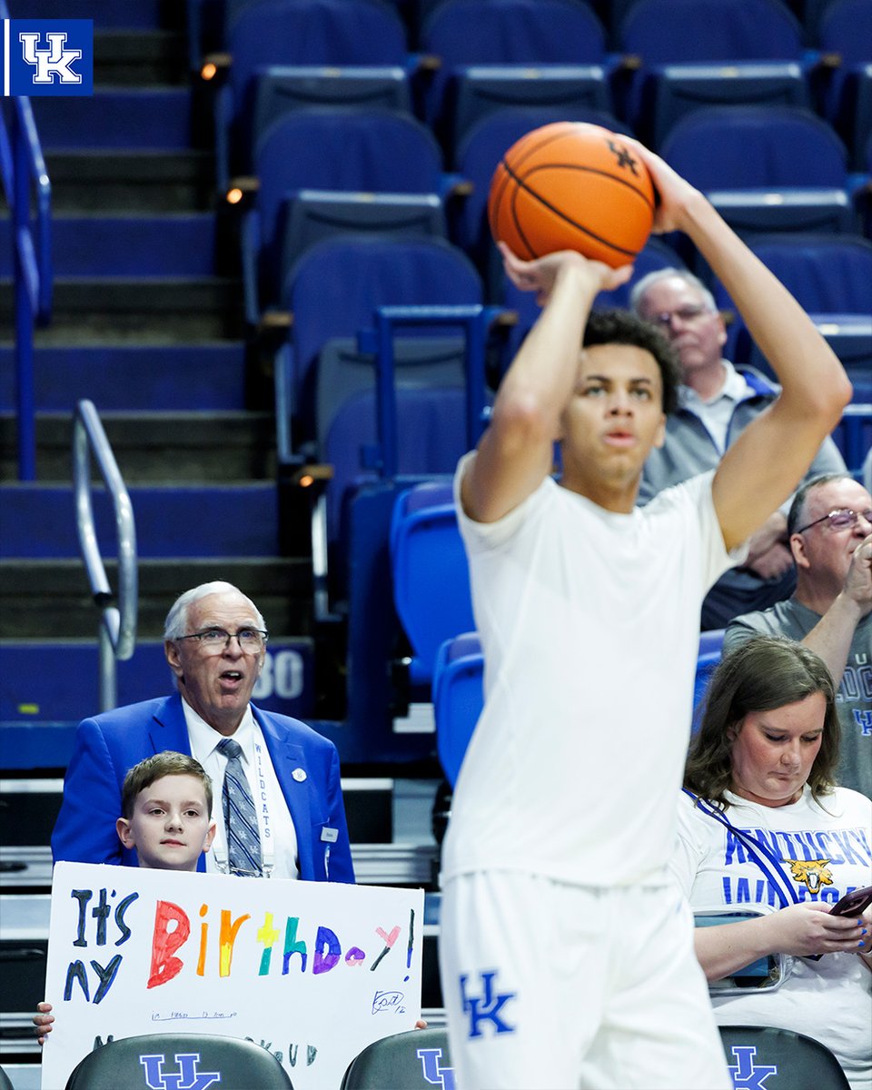 Birthday spent in <a href="/Rupp_Arena/">Rupp Arena</a> 🥳

Happy Birthday!