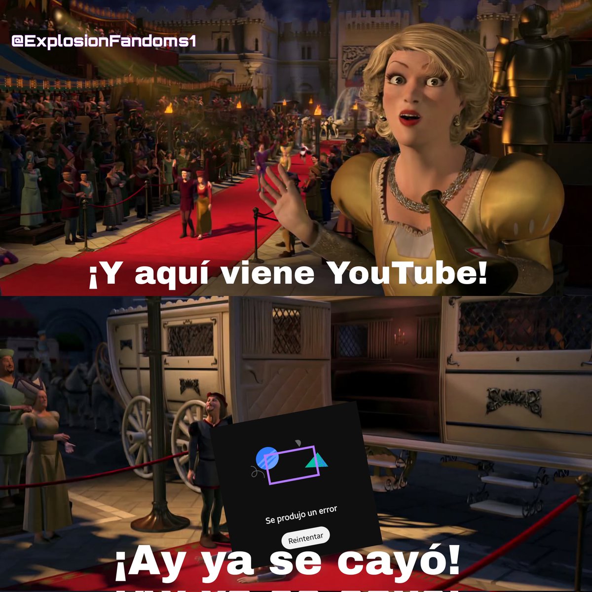 ¡Sigue caído #YouTube! 😨🗣

Y alguna persona allí afuera no puede disfrutar de su comida porque no puede ver un video 😭