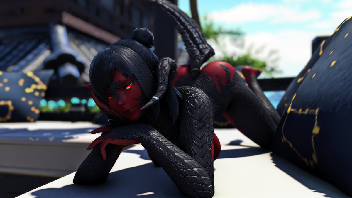 IbaredLizardo's tweet photo. I suppose I will post more of the red thing
#ff14nsfw #ffxivnsfw #RedRa #GPOSERSLEWD #gpose https://t.co/jXTYDFqiPD