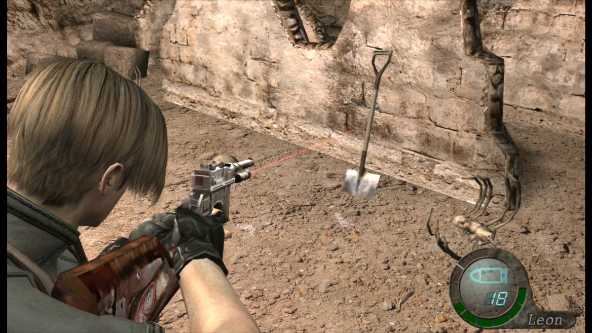 y luego dicen que Resi 4 no da miedo