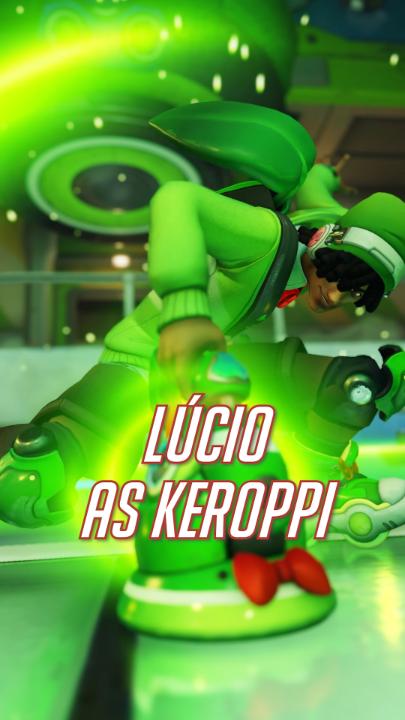 Lúcio as Keroppi has us hip-hoppin' for joy! 🐸🎶 Pick it up today