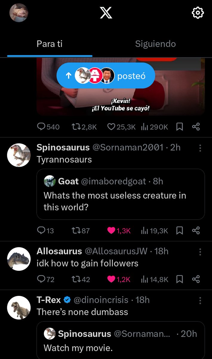 Mi feed es peak, ninguno de ustedes lo entendería