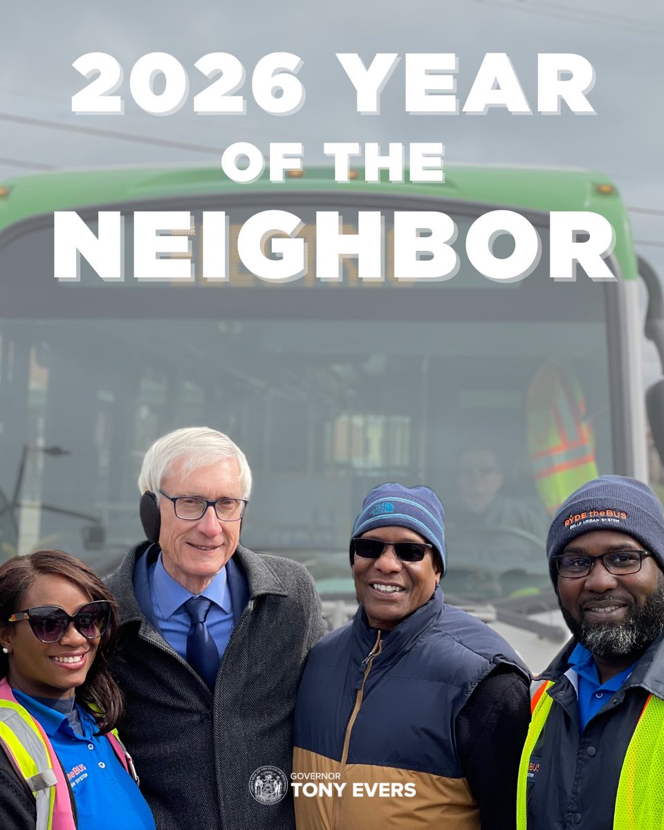 Governor Tony Evers tweet media