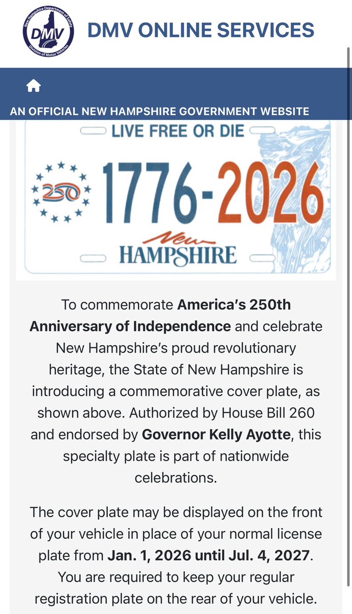 Ordered!!

Awesome opportunity to share this moment together. 

services.dos.nh.gov/mos/copl

How amazing would it be to send me to Concord on the 250th!!

March 10
Vote Dale Fincher