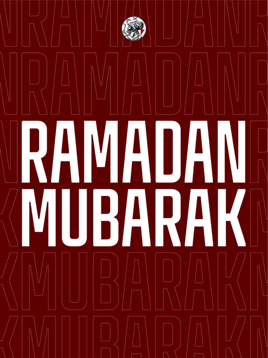 onsOranja's tweet photo. حساب نادي اياكس. أمسترادم عبر X

رمضان مبارك وآمن للجميع https://t.co/cNnf0m2iuM