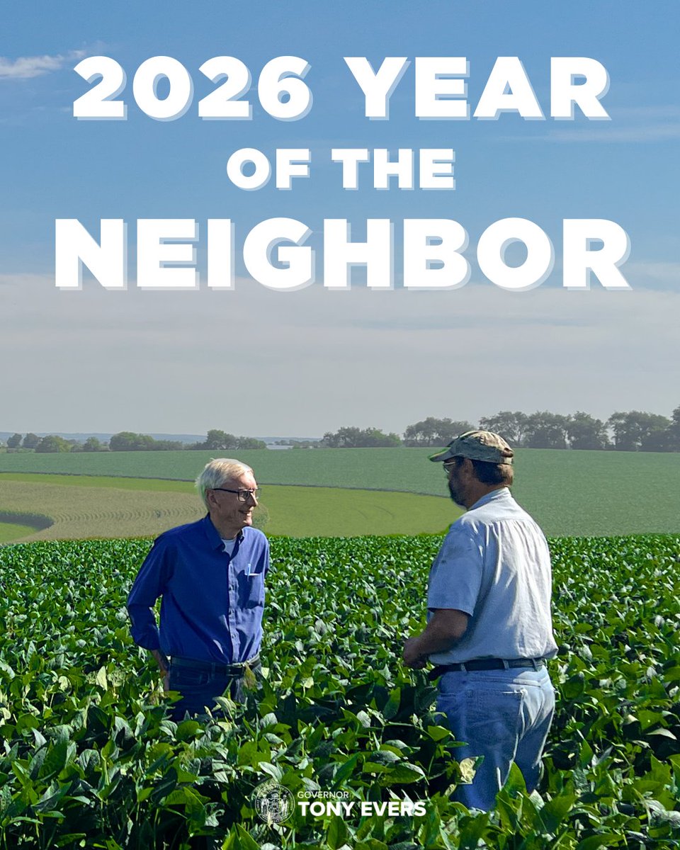 Governor Tony Evers tweet media