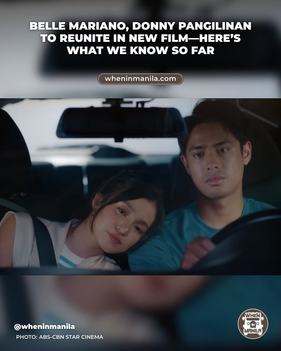 DONBELLE RETURNS TO THE BIG SCREEN! 😍😭

Belle Mariano and Donny Pangilinan are set to stir emotions once again in the much-awaited romance film, “Tayo sa Wakas.”

READ MORE: wheninmanila.com/belle-mariano-…