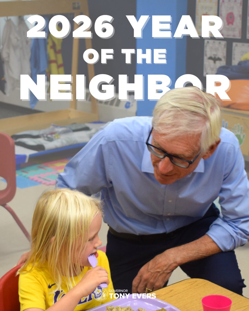Governor Tony Evers tweet media