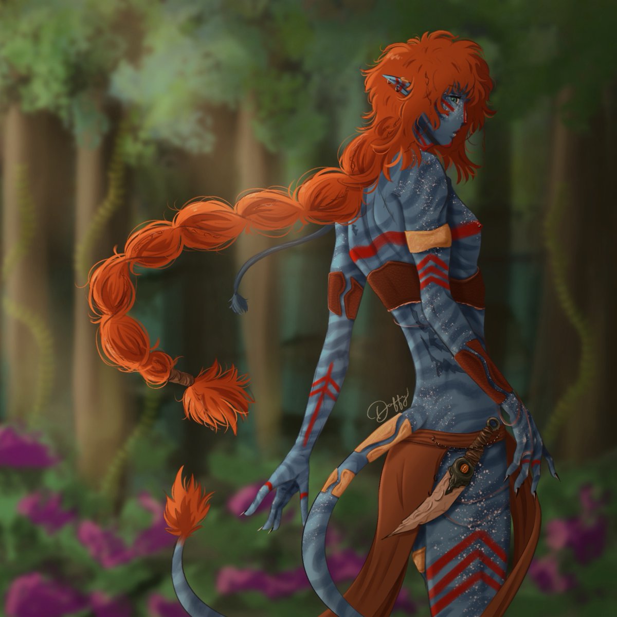 Doffyy_art's tweet photo. My oc as a Na'vi
#originalcharacterart #oc #avat https://t.co/MZrAKL8M01
