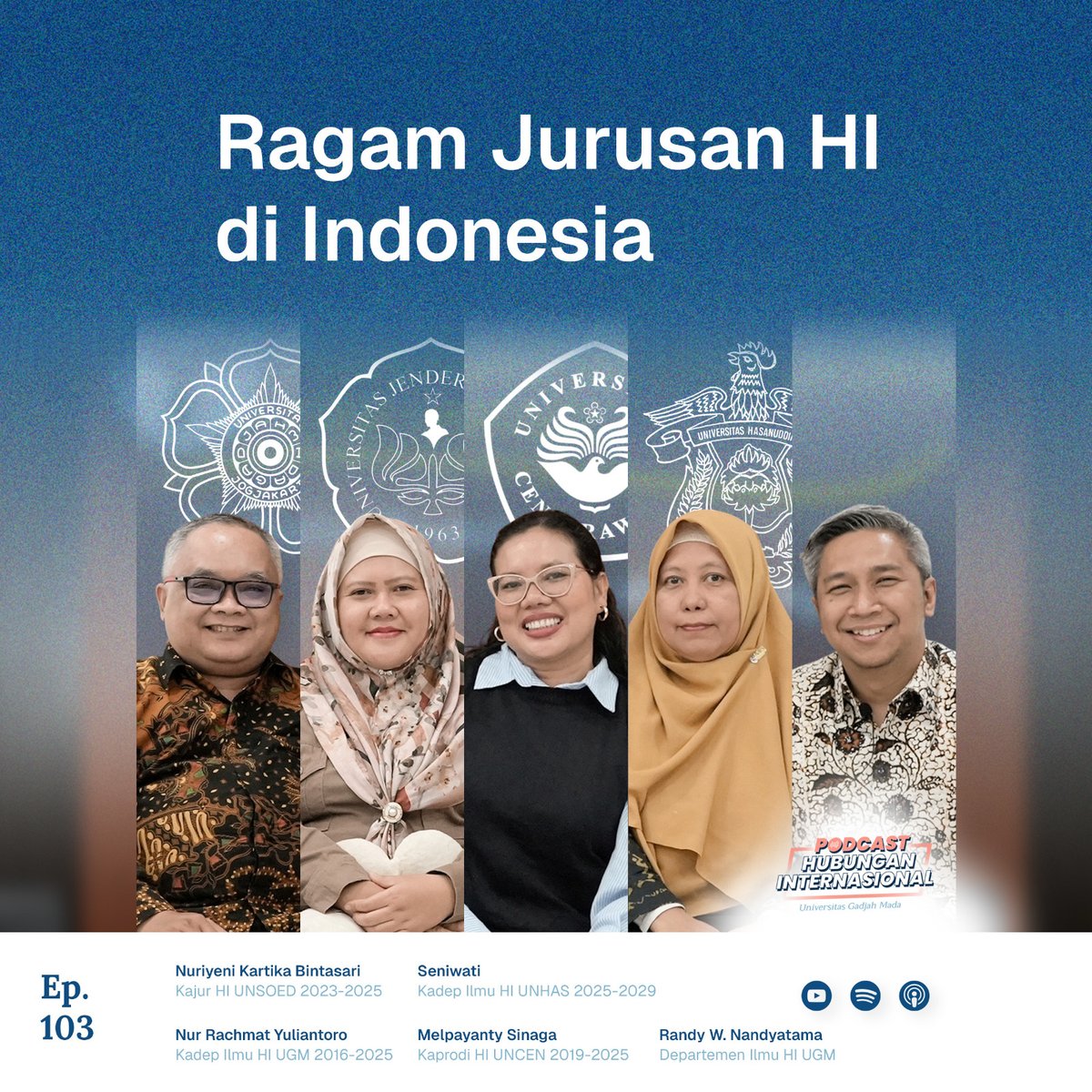 Departemen Ilmu Hubungan Internasional UGM tweet media