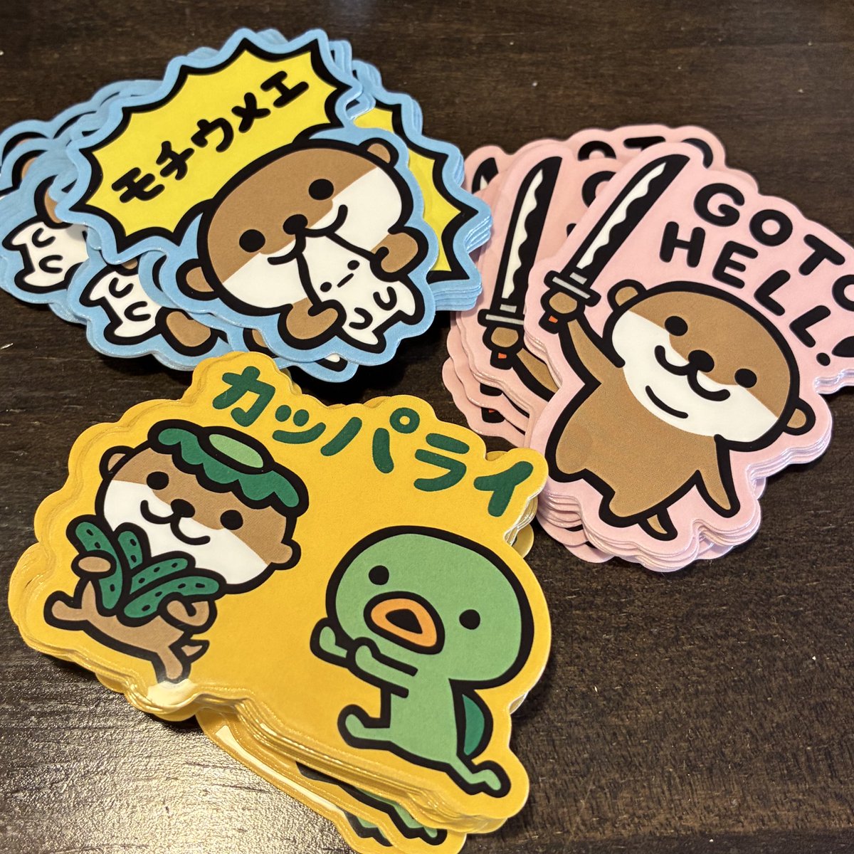 lollipop cowboyオープンしてまーす。 コラボステッカーカッパライの