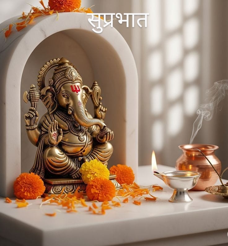 ॐ गं गणपतये नमः। #GoodMorning #goodvibes #viral