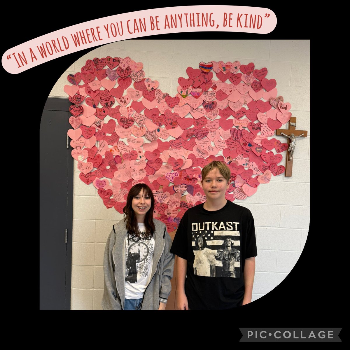 Creative minds and kind hearts came together to form this beautiful collaborative art piece - Our St. Christopher Kindness Tree! Students were given hearts to write quotes about kindness or friendship, or to draw a picture of them being kind or being a good friend.