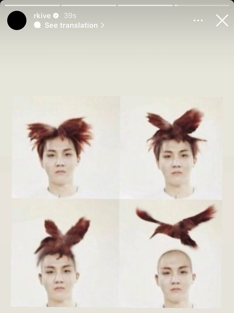 camlovesyoongi's tweet photo. namjoon being the first tannie to post a birthday congratulations and this old ass meme of hobi's hair flying away i couldn't have scripted this better myself https://t.co/VkaqMCwODP
