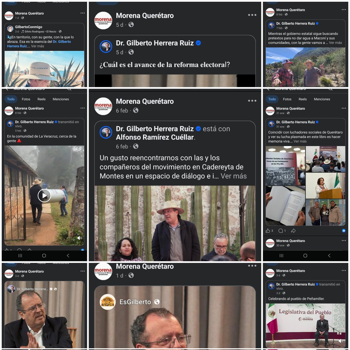 lavozdelpoder's tweet photo. @Ale_Olvera777 Llama la atención que incluso la página de FB del comité de Morena parece que es el perfil personal del sombrerito de paja. https://t.co/jp2EXKQVqF