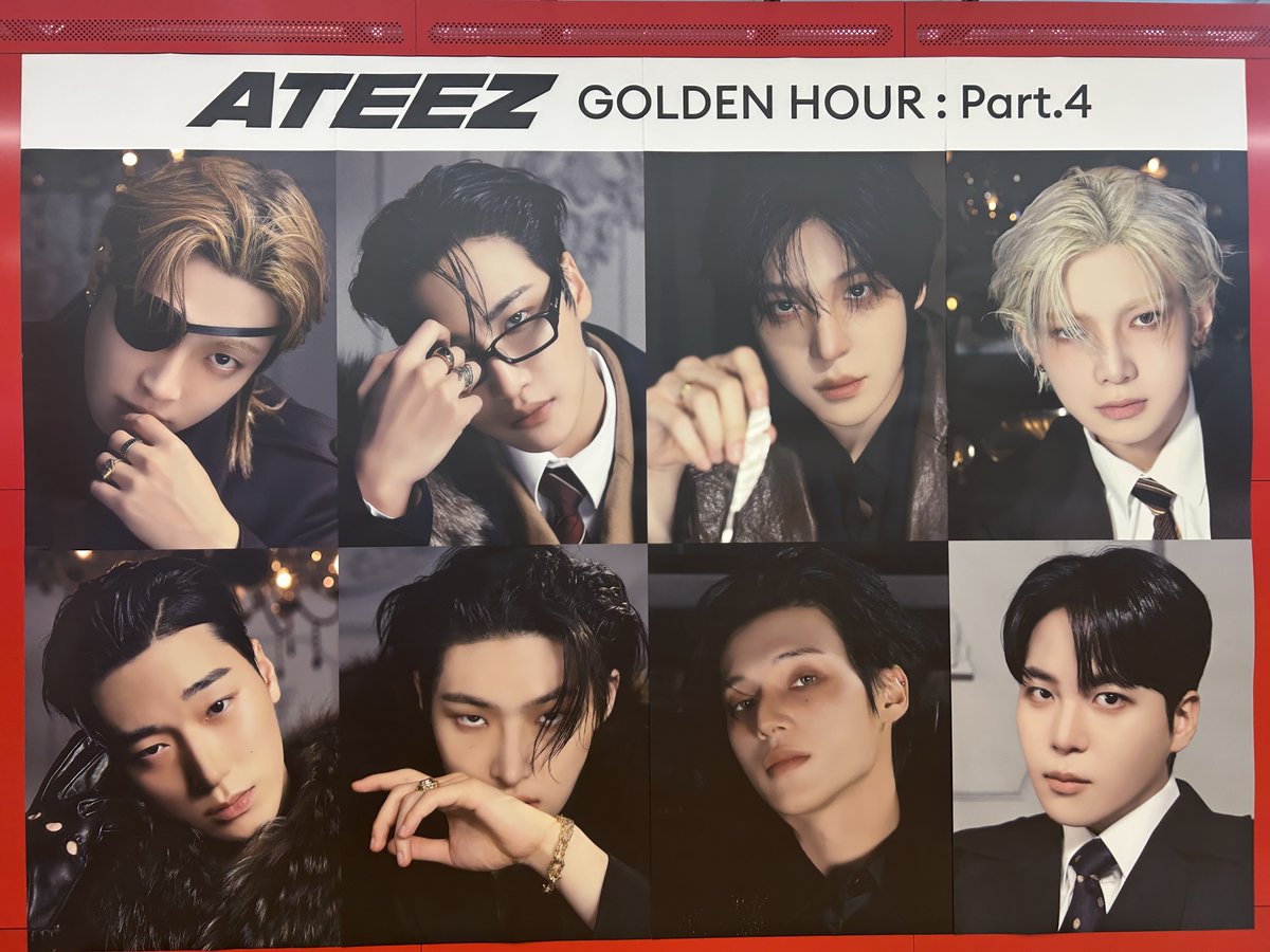 ATEEZ「GOLDEN HOUR : Part.4」日本でBillboard1位大ヒット