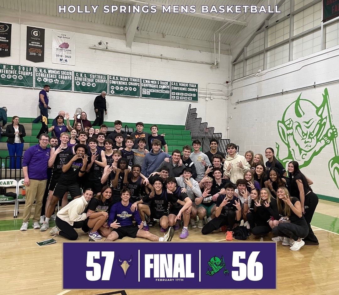 Holly Springs BBall tweet media