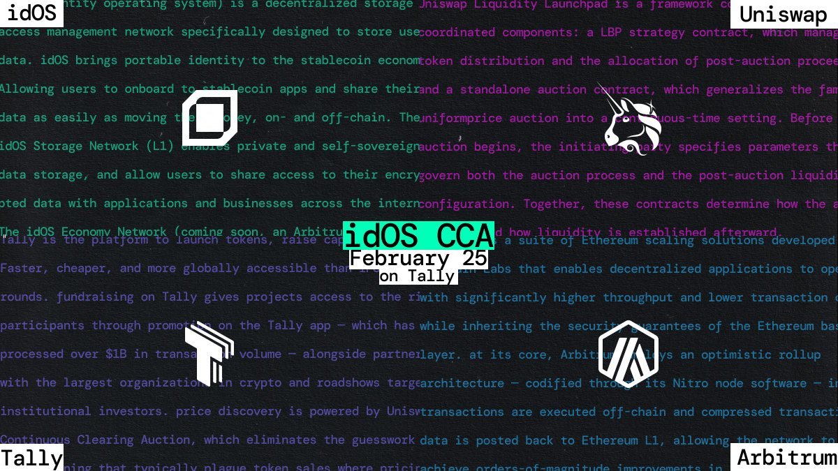 🌟 Big update for $IDOS and @idOS_network 👉 The project is set to make ...