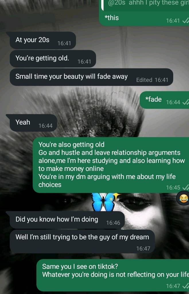 I've had a lot of dumb conversations but this one tops them all
Very st*pid boy