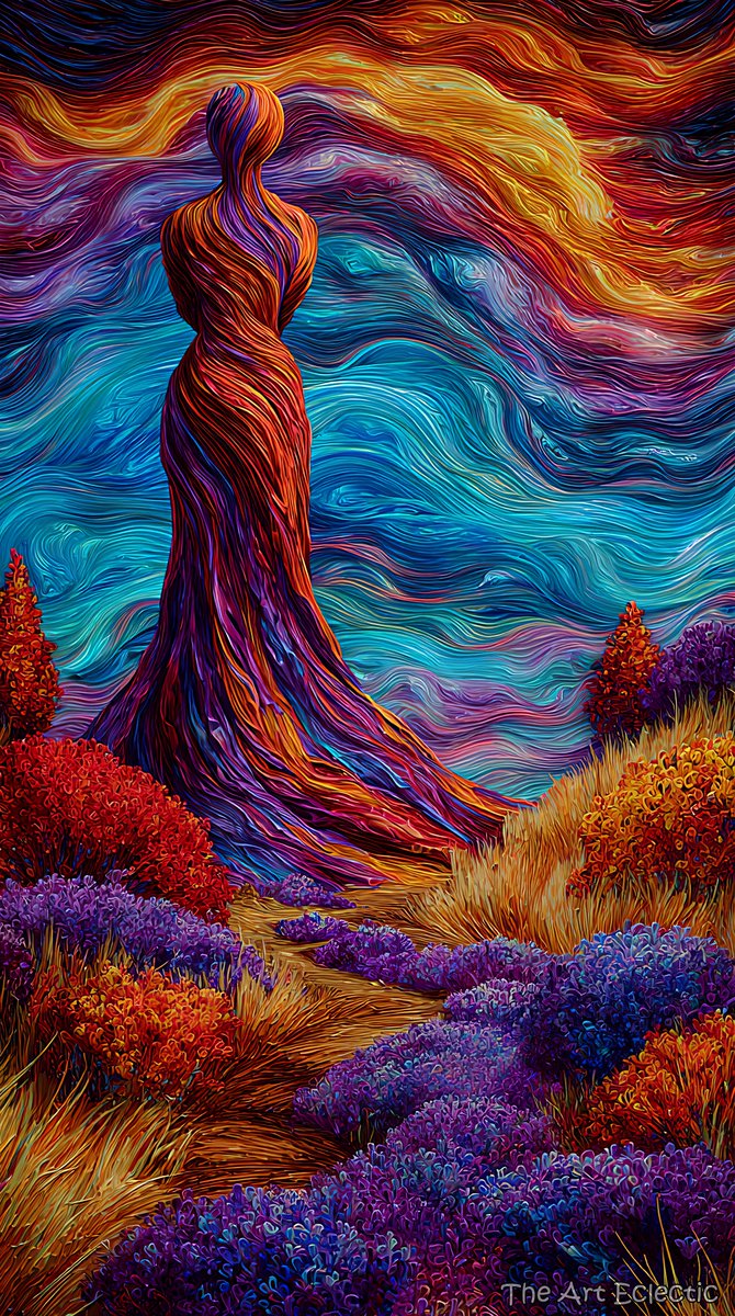 TheArtEclectic's tweet photo. Grounded

“To stand is sometimes enough.” — Henry David Thoreau  

#Psychedelicates #TheArtEclectic #standingfigure #landscapeemotion #colorflow #poetic #stillness #painted #humanpresence #atmosphere https://t.co/cb2izwkSM5