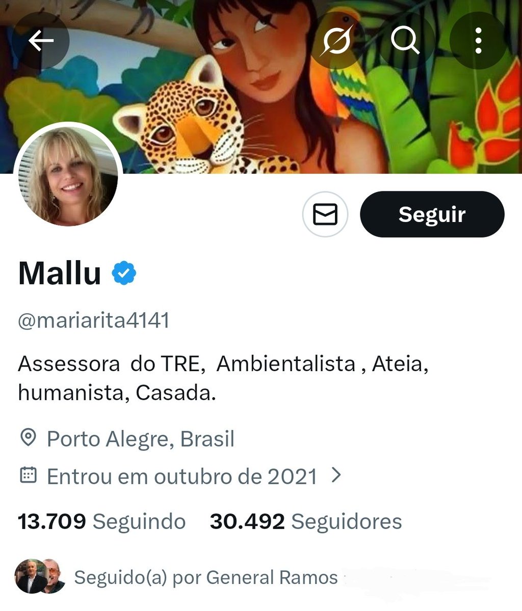 saritacoelho's tweet image. Olha a assessora do TRE espalhando fake news sobre o Flávio... Achei curioso ela ser seguida pelo General Ramos.