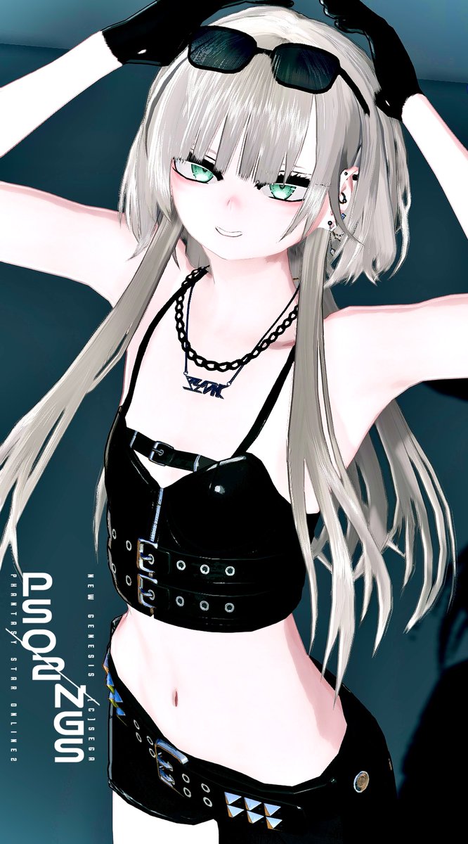 朝あげ！おはよう！
#メンテの日なのでssを貼る
#PSO2NGS_SS
#時雨ロゴ