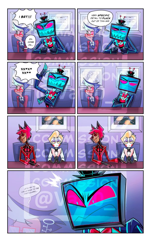 The divorce is going well!
#RadioStatic #applemedia 

Comm for @/mechromantic