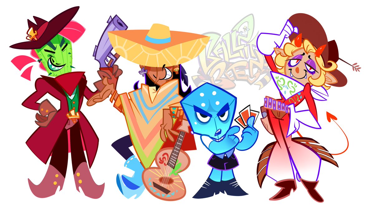 BallpitBee's tweet photo. I LOVE drawing in this style. So two more ocs innit https://t.co/ZZUVVtn7zu