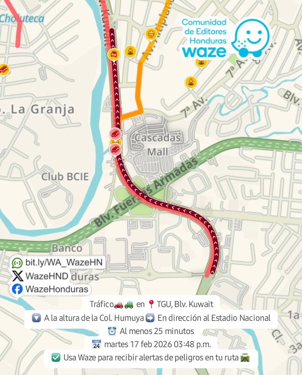 Trafico en Tegus tweet media