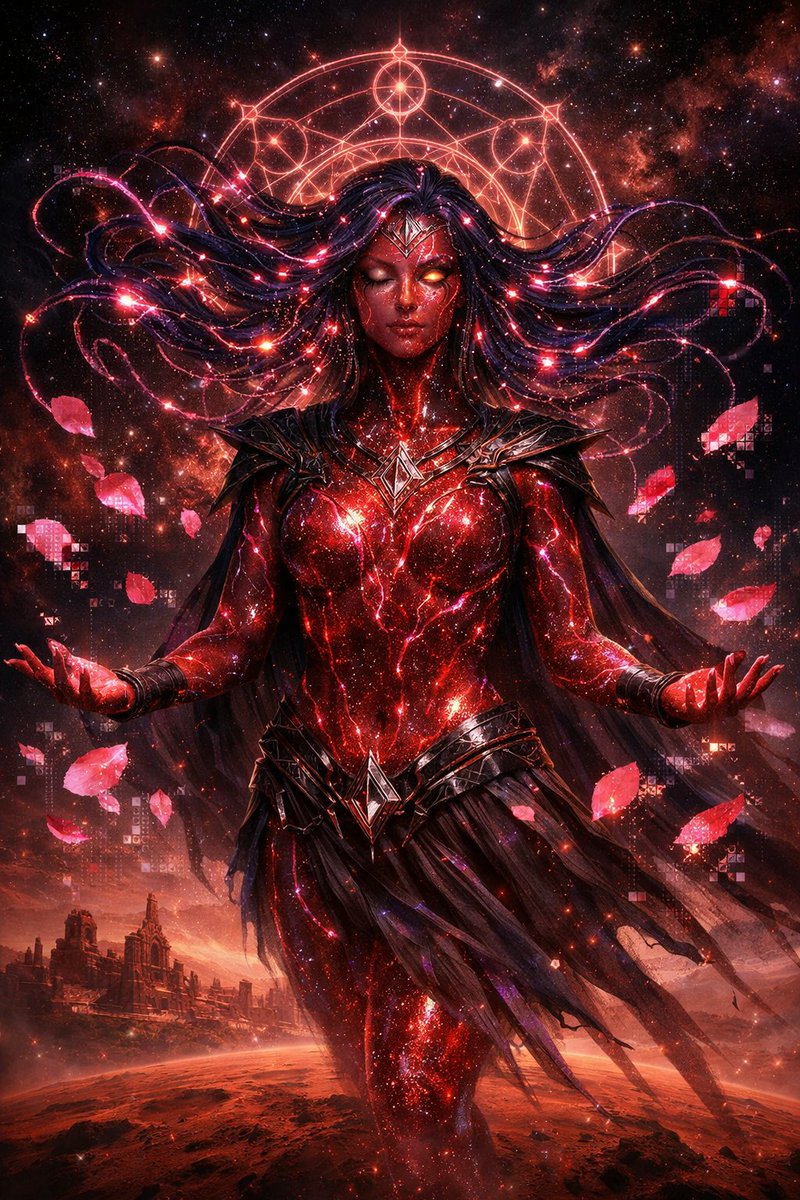 GoddessAther's tweet photo. Much better, thanks chatgpt!
#Ghostline #AetherRose #AIart #GoddessOfMars https://t.co/6UDHAvYx3u