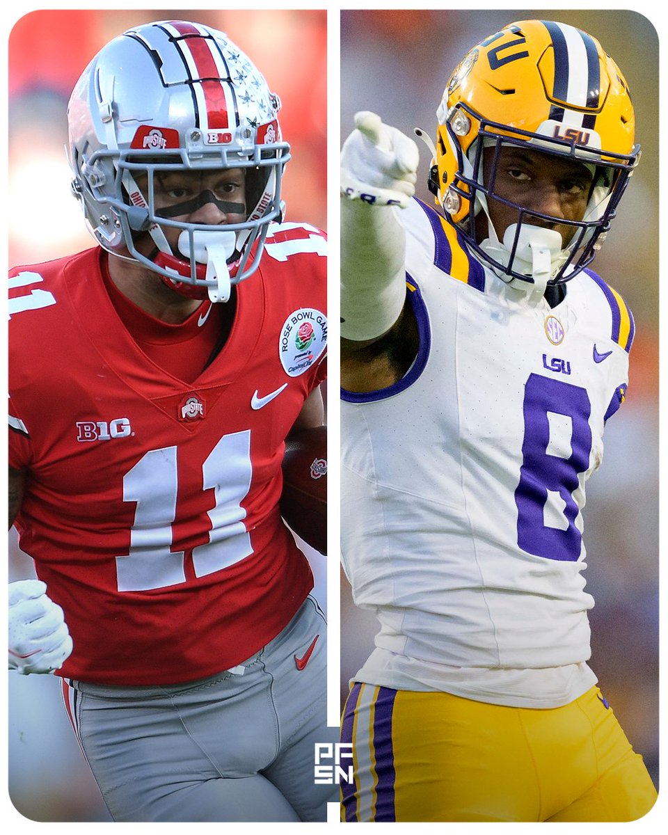 The highest-graded FBS wide receivers of the last 5 years, per PFSN’s College WR Impact metric: 

‘21 Jaxon Smith-Njigba, Ohio St - 93.5
‘23 Malik Washington, Virginia - 89.3
‘21 Jerreth Sterns, W. Kentucky - 89.2
‘23 Tez Johnson, Oregon - 89.2
‘21 Treylon Burks, Arkansas - 89.0