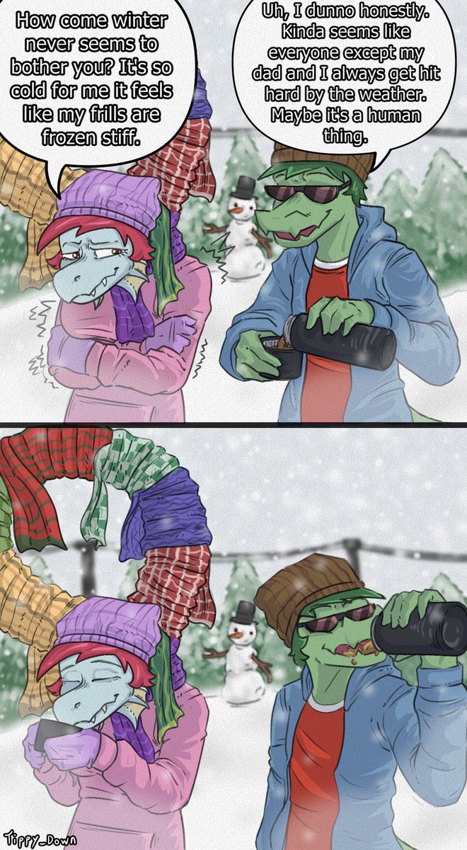 Tippy_Down's tweet photo. had a fun time drawing this one
#snootgamefanart #snootgame #IWaniHugthatGator #Iwanihugthatgatorart

comm for anon https://t.co/TK9O4boC1A