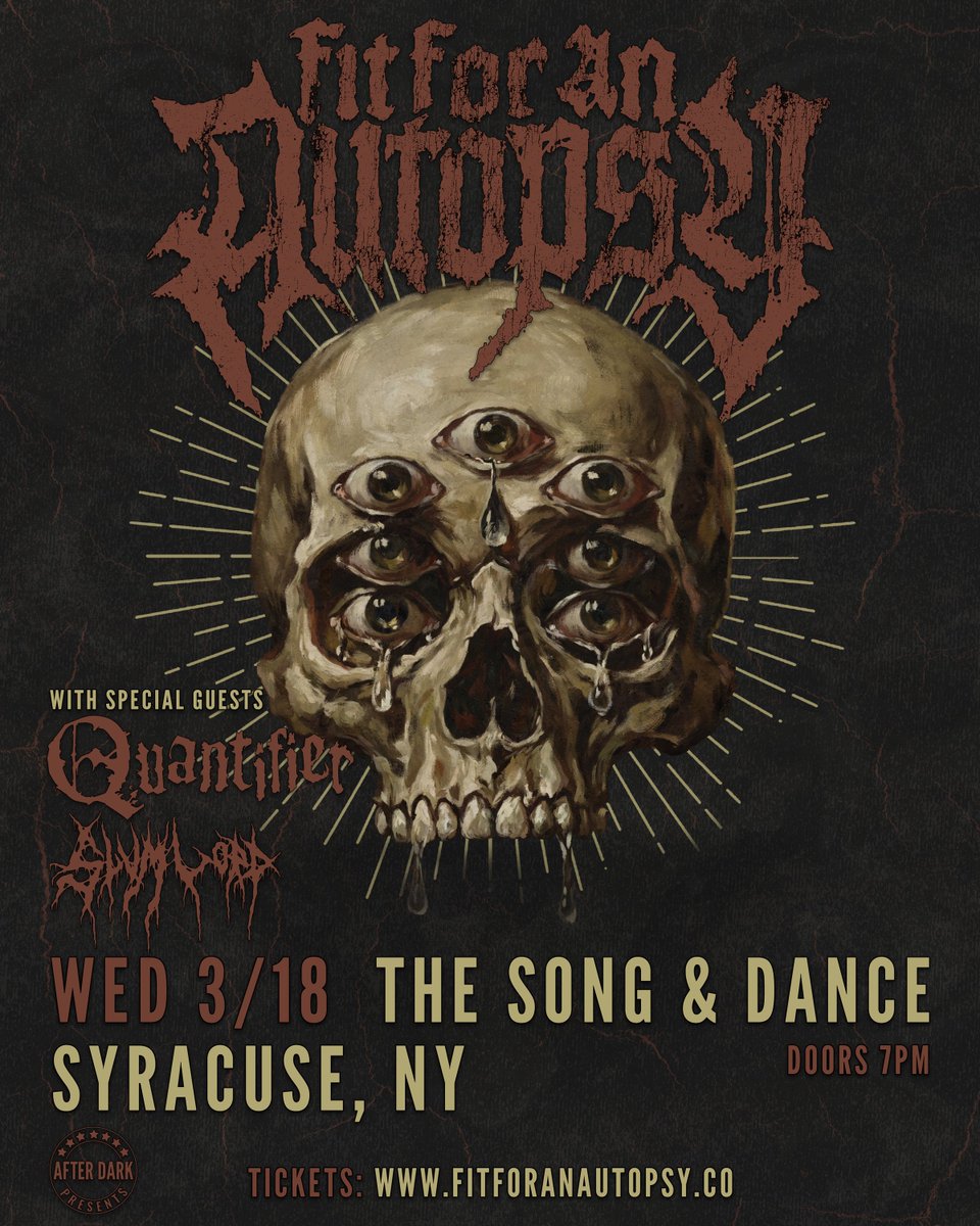 Fit For An Autopsy tweet media