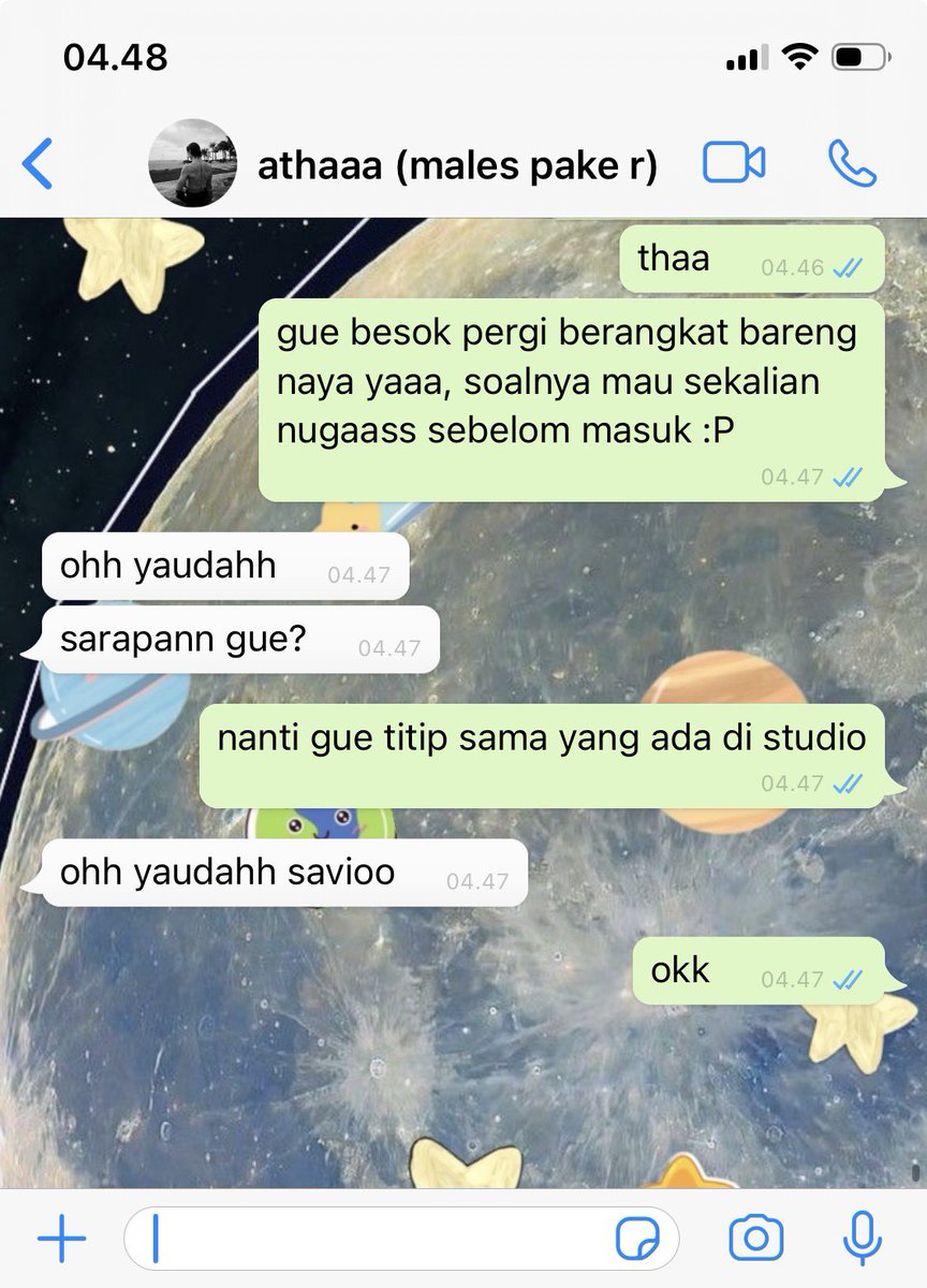 soyiicloud's tweet photo. #savio misi jaga jarak dgn #athar https://t.co/xX8A67Rej5
