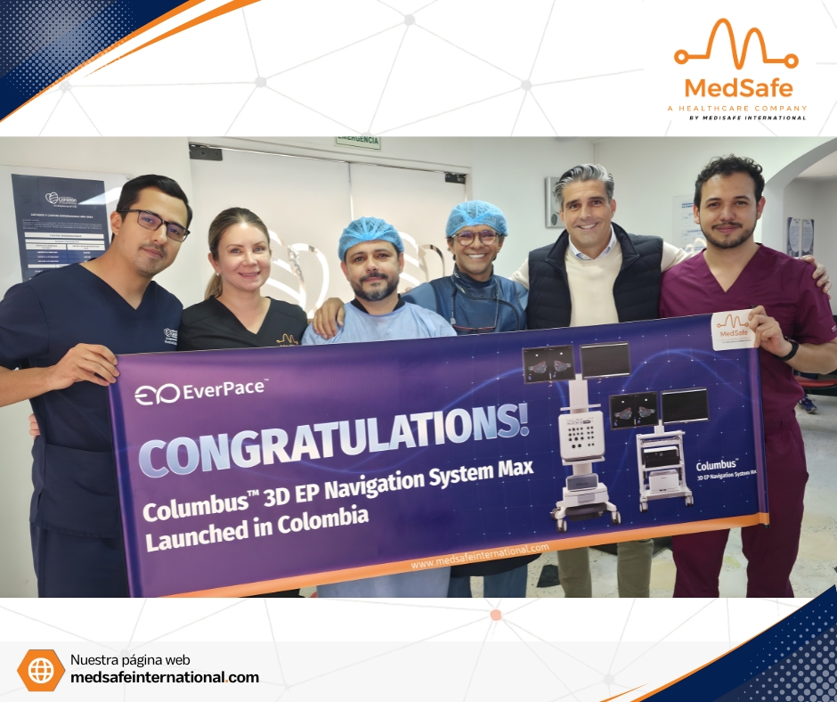MedSafeint's tweet photo. Hoy se realizaron los primeros procedimientos en el Instituto del Corazón de Bucaramanga sede Bogotá, bajo el liderazgo del Dr. Alejandro Orjuela, marcando el inicio de la adopción clínica de EverPace, con excelentes resultados para los pacientes

#EPeeps_Bot #EP_Bot #EPeeps https://t.co/GRZqzKb5M6