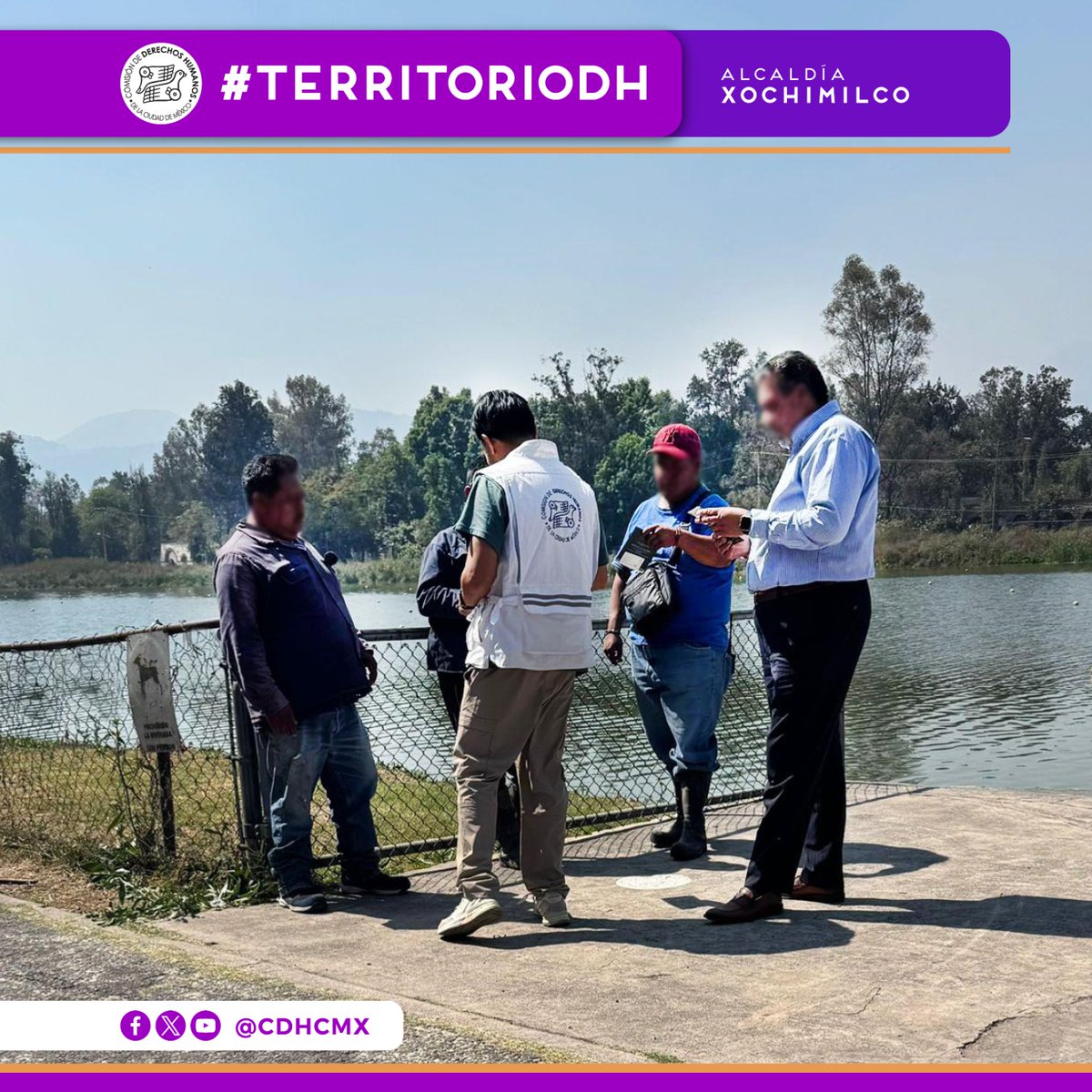 📍 #TerritorioDH

👉 Personal de esta #CDHCM llevó a cabo una jornada de orientación y difusión de los servicios que brindamos, en Cuemanco, Alcaldía Xochimilco.

📢 Conoce más de nuestras actividades en Alcaldías en la CDMX: 
cdhcm.org.mx/delegaciones-d…