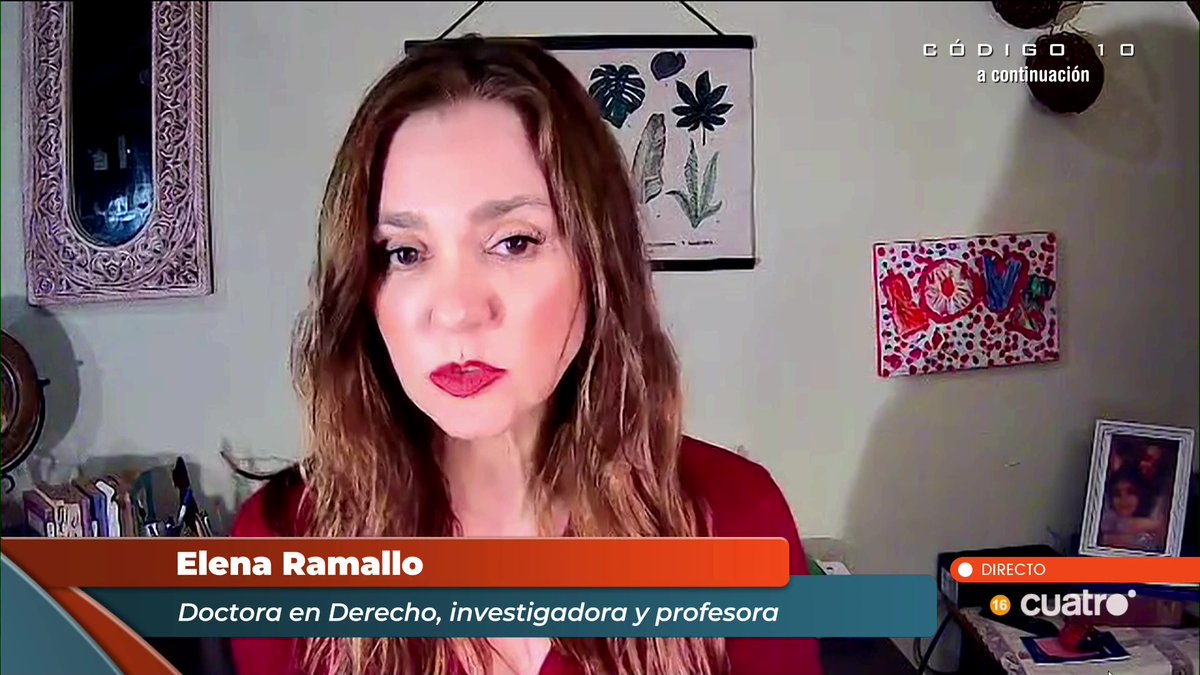 Conectamos con Elena Ramallo <a href="/ElenaRamallo3/">Elena Ramallo</a> 
Doctora en Derecho, investigadora y profesora #Horizonte