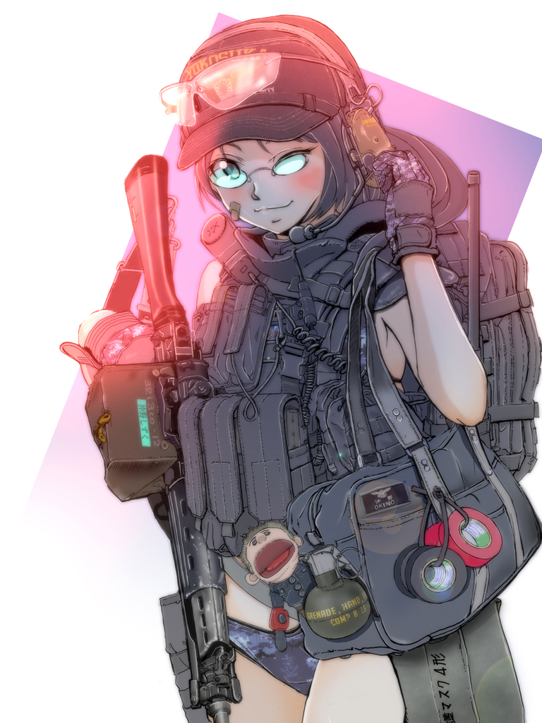 「#メガネ祭り見た人もメガネあげちゃえ #沖野しずく」|なかむらのイラスト
